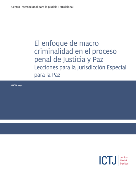 Cover of Macrocriminality report