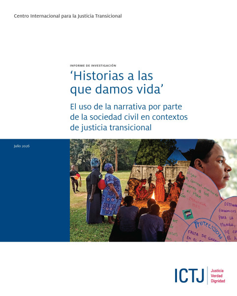 Image of Cover of the Spanish version of the report ‘Stories We Bring to Life’